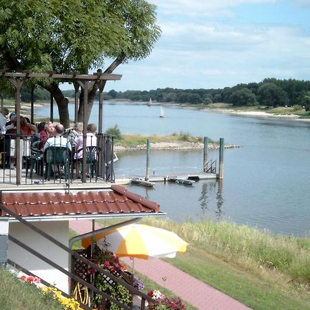 Elbterrassen Zu Brambach Hotell Dessau-Rosslau Exteriör bild